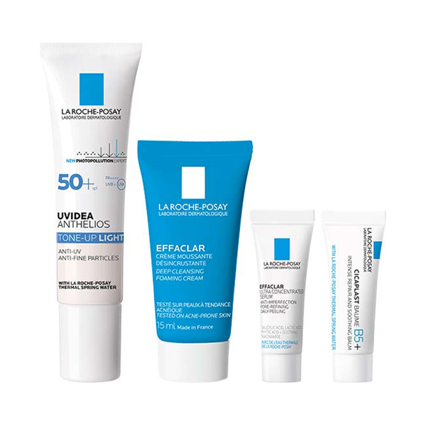 【ラ ロッシュ ポゼ 人気No.1】 トーンアップUVキット ホワイト / SPF50+ / PA++++ / ホワイト / 30mL、15mL、3mL、3mL / 本体