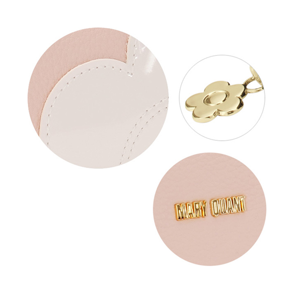 シュリンクデイジーパッチ スクエアペンケース / ピンク / H5×W18.5×D6cm / 本体 1