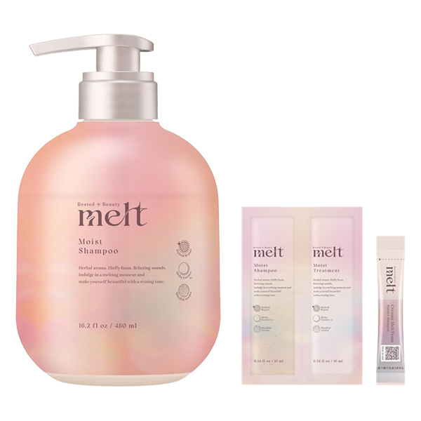 モイストシャンプー セット / 480mL、10mL×2、1g