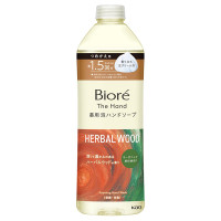 ザ ハンド 泡ハンドソープ / つめかえ用 / 340ml / 深くて温かみのあるハーバルウッドの香り