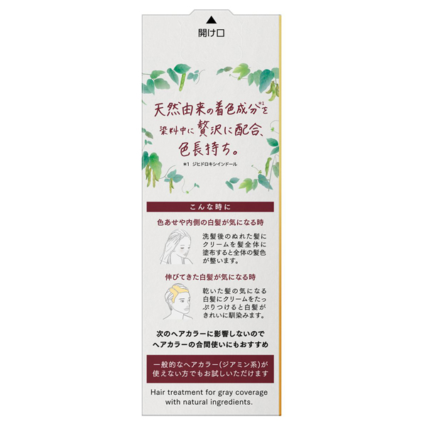 ナチュリラ 色長持ちカラートリートメント / ローズブラウン / 155g / つけかえ / 無香性 1