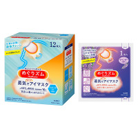 蒸気でホットアイマスク メントールin 12枚入 セット / 12枚、1枚 / メントールin