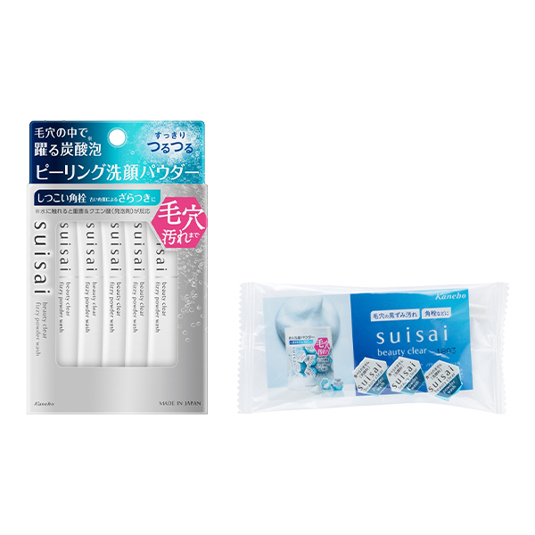 ビューティクリアピーリングパウダーウォッシュセット / 1g×32、0.4g×3