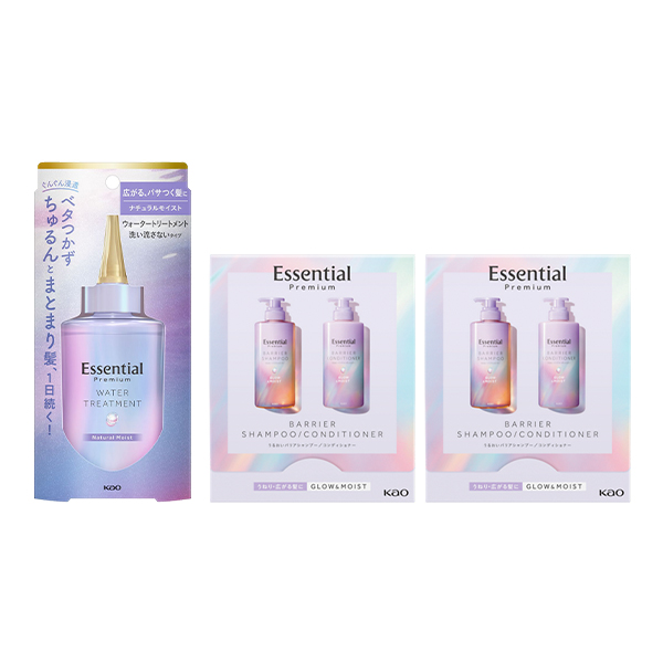 プレミアム ウォータートリートメント ナチュラルモイスト セット / 200mL、15mL×4