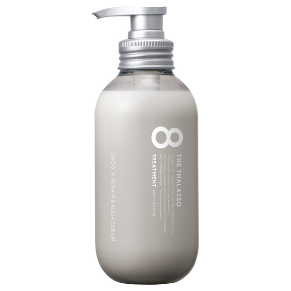 エイトザタラソ スムースシャンプー&トリートメント ブラシ付セット