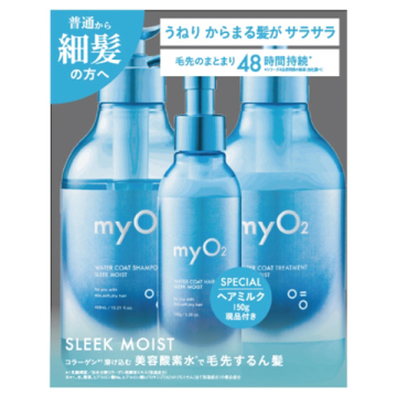 【入荷次第販売予定】ウォーターコートSP&TR スリークモイスト限定セット(ヘアミルク付き)
