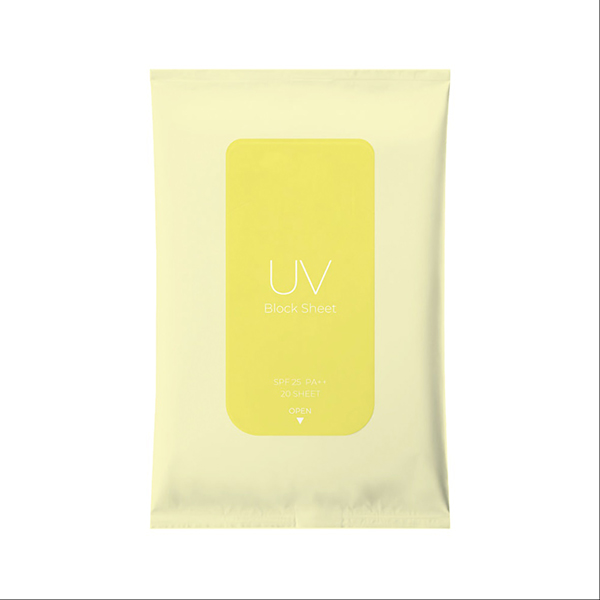 UVブロックシート クールタイプ / SPF25 / PA++ / 20枚 1