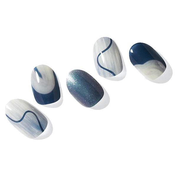 セミキュアジェルネイル / N Navy Touch ND-092-J / 30pcs セミキュアジェルネイル / N Navy Touch ND-092-J / 30pcs