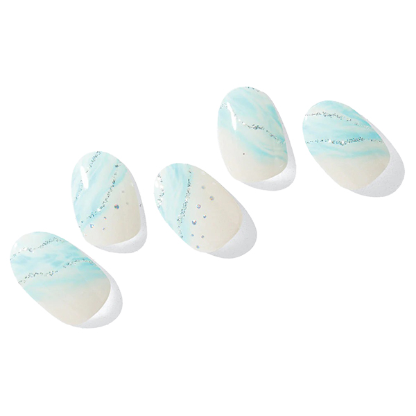 セミキュアジェルネイル / N Summer Wave ND-052-G / 30pcs セミキュアジェルネイル / N Summer Wave ND-052-G / 30pcs
