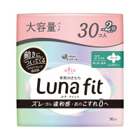 素肌のきもちルナフィット / 特に多い昼用 羽つき / 30枚、27cm
