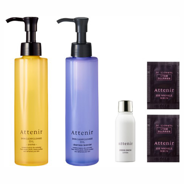 クレンジング・美白化粧水・アイケアセット / アロマ&ラベンダー / 175ml、175ml、30mL、0.3g