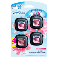消臭芳香剤 車用 イージークリップ / 2.5ml×4個 / フローラルブリーズ
