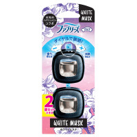 消臭芳香剤 車用 イージークリップ / 2.5ml×2個 / ホワイトムスク