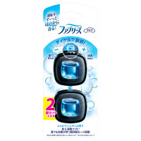 消臭芳香剤 車用 イージークリップ / 2.5ml×2個 / ふんわりシャボン