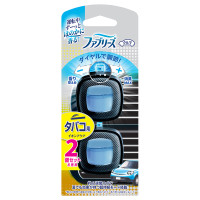 消臭芳香剤 車用 イージークリップ タバコ用 / 2.5ml×2個 / イオンアクア