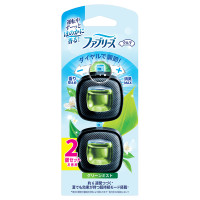 消臭芳香剤 車用 イージークリップ / 2.5ml×2個 / グリーンミスト