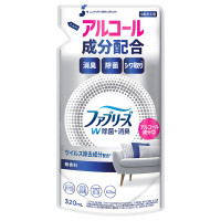 W除菌+消臭スプレー 布用 / 詰め替え / 320ml / 無香料