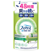W除菌+消臭スプレー 布用 / 詰め替え / 320ml / ほのかな緑茶の香り