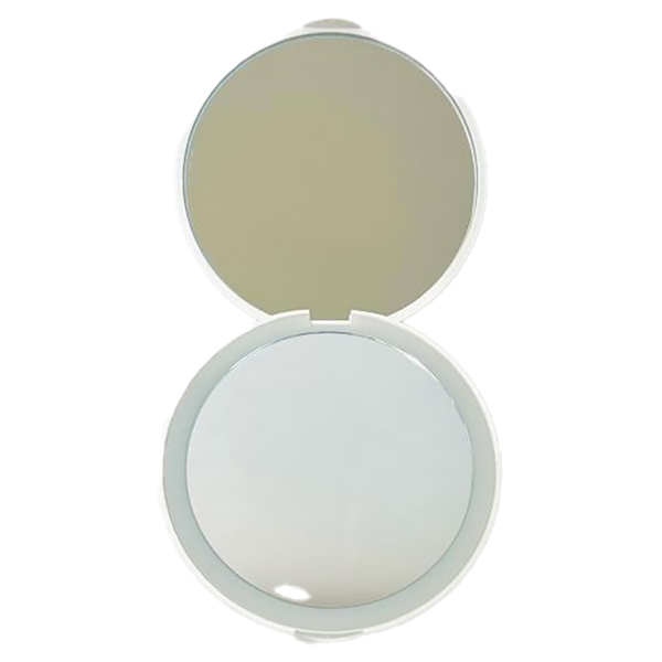LEDミラーラウンド / スターホワイト / 縦80mmx横80mmx厚さ19.5mm