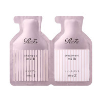 リファ ミルクプロテインシャンプー&トリートメント ピンク / パウチ / ピンク / 10mL、10g