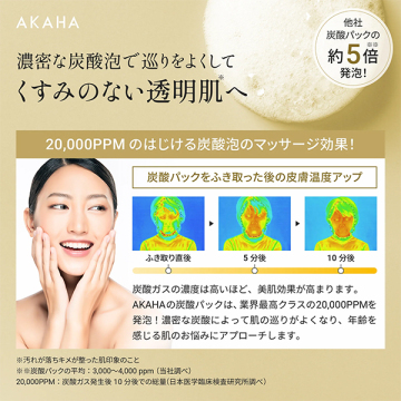薬用ホワイトニングCセラム&濃密炭酸パック2包セット 05