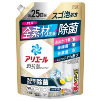 洗濯洗剤 液体 超抗菌プレミアム 洗濯槽まるごと除菌 / 詰め替え(超特大) / 625g / スッキリひかえめな香り