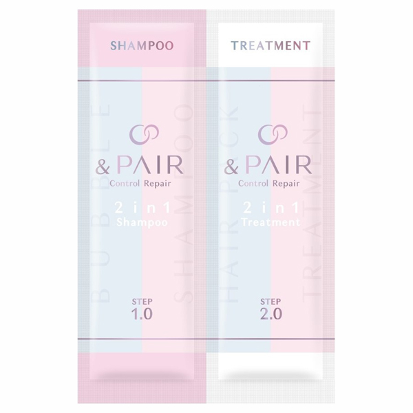 コントロールリペア 2in1 SP&TR 2連お試し / 10ml、10g / ブルーバーベナ in ピンクローズ