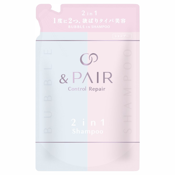 コントロールリペア 2in1 シャンプー / 350ml / 詰替え / ブルーバーベナ in ピンクローズ