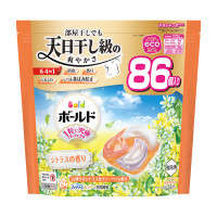 洗濯洗剤 ジェルボール 4in1 / 詰め替え(テラジャンボ) / 86個 / 心弾けるシトラス&ヴァーベナの香り