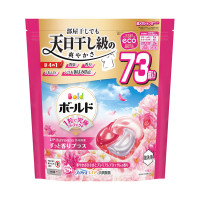 洗濯洗剤 ジェルボール 4in1 / 詰め替え(超メガジャンボ) / 73個 / 華やかおひさまとプレミアムブロッサムの香り