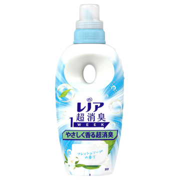 超消臭1WEEK 柔軟剤 やさしく香る超消臭