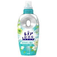 超消臭1WEEK 柔軟剤 / 本体 / 490ml / みずみずしく香るフレッシュグリーンの香り