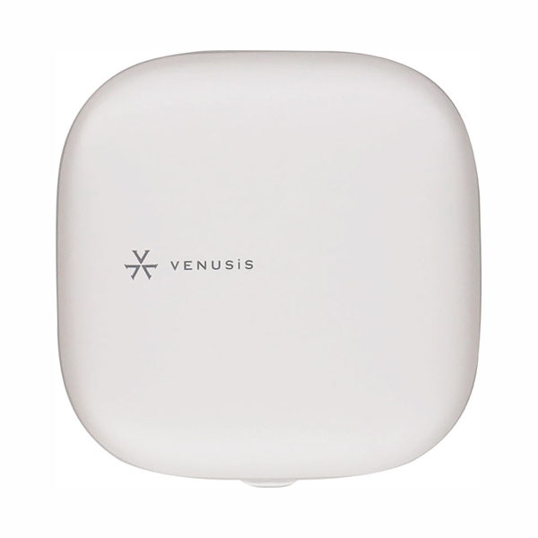 コンパクトLEDミラー VML-4000-3X / W・ホワイト / 約90×90×16mm