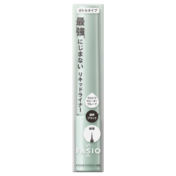 にじまない リキッド アイライナー / 01 濃密ブラック / 3g / 無香料
