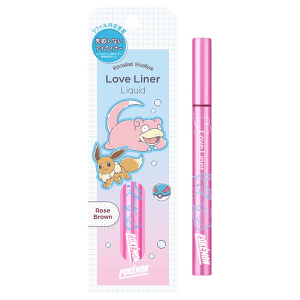 ラブ・ライナー リキッドアイライナーR4 ポケモンデザイン2 / ロゼブラウン / 0.55ml