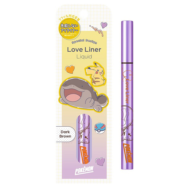ラブ・ライナー リキッドアイライナーR4 ポケモンデザイン2 / ダークブラウン / 0.55ml