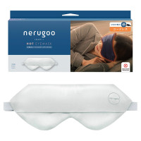 nerugoo 充電式ホットアイマスク / シルバー / 190g