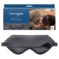 nerugoo 充電式ホットアイマスク / チャコールグレー / 190g