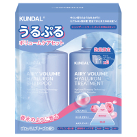 クンダル エアリーボリューム ヒアルロン シャンプー セット 300ml 5個 クンダル エアリーボリューム&ヒアルロン ブロッサムブリーズ
