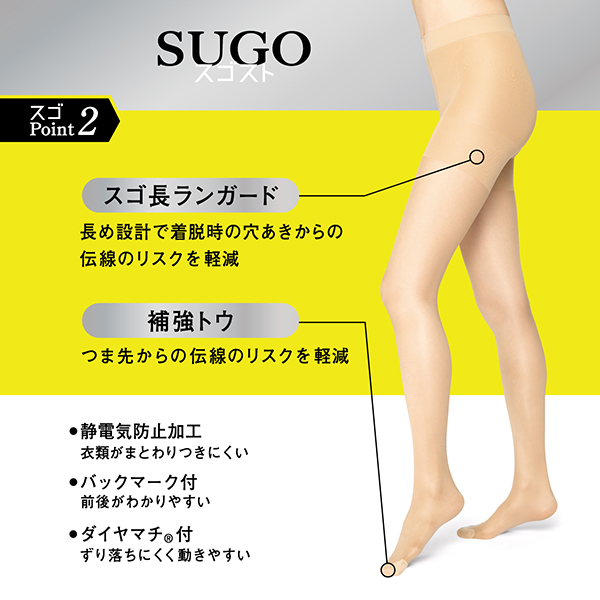 破れに強い×素肌感 FP1800 / ベビーベージュ(037801) / M-L 1