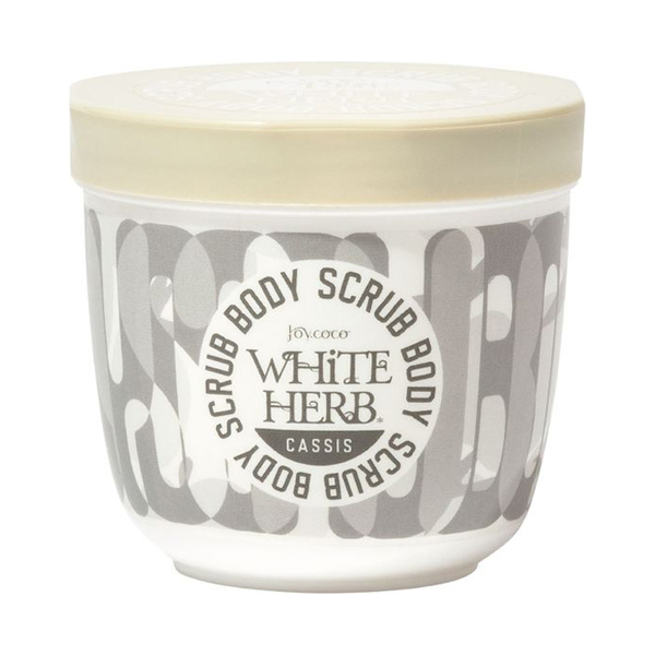 ボディスクラブ ホワイトハーブ / 200g / カシスの香り
