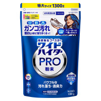 ワイドハイター PRO 粉末 / つめかえ用 / 1300g / 清潔なホワイトフローラルの香り