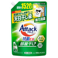 アタック抗菌EX 部屋干し用 / つめかえ用 / 1520g / サンシャイングリーンの香り