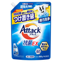 アタック抗菌EX / つめかえ用 / 900g / スプラッシュクリアの香り