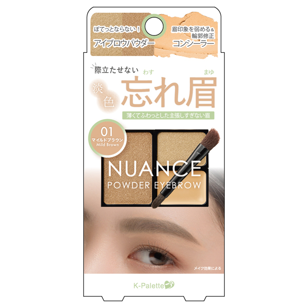 ニュアンスパウダーアイブロウ+ / 01 / 4g