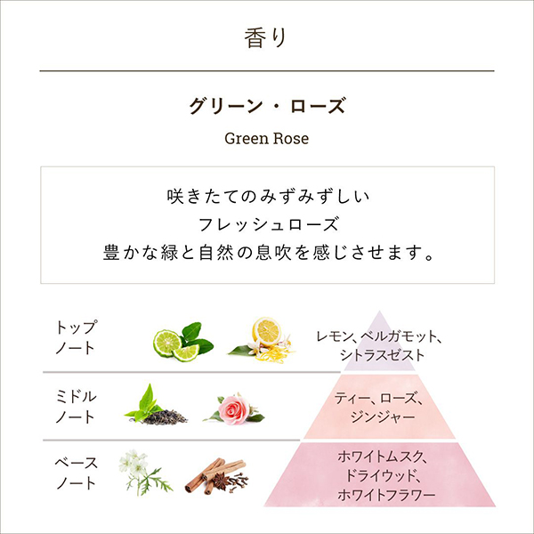 ヘアケア ディスカバリーギフト グリーン・ローズ / 20g、50mL、15mL / グリーン・ローズ 1