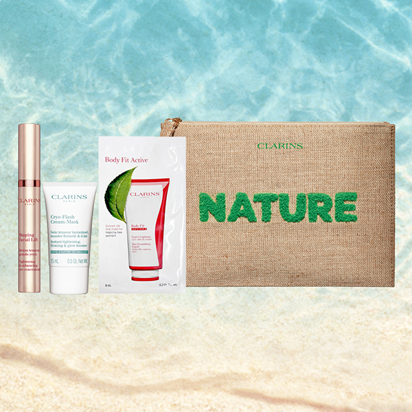 夏のひんやりボディ&スキンケア キット / クラランス(スキンケアキット