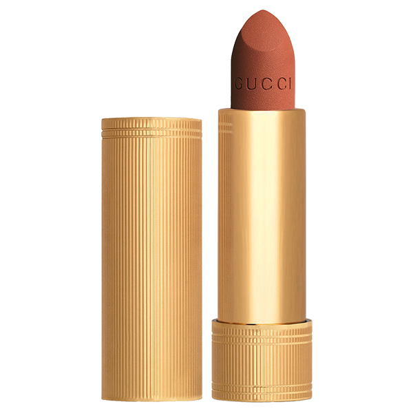 グッチ ルージュ ア レーヴル マット / 308 ルーシー ダーク オレンジ / 3.5g / ベルベットのようになめらかでリッチなマット感