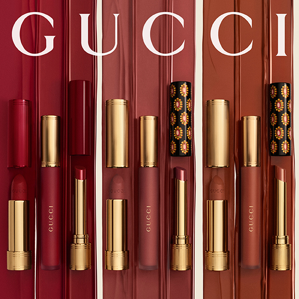 GUCCI グッチ ルージュ 口紅、マスカラ、ファンデーション03 ３点セット グッチ ルージュ ア レーヴル マット / グッチ ビューティ(口紅