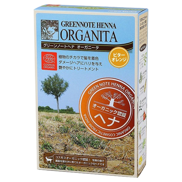 ヘナ オーガニータ / ビターオレンジ / 100g ヘナ オーガニータ / ビターオレンジ / 100g